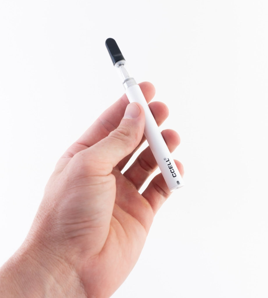 CCELL M3 Plus 510 Vape Pen in hand