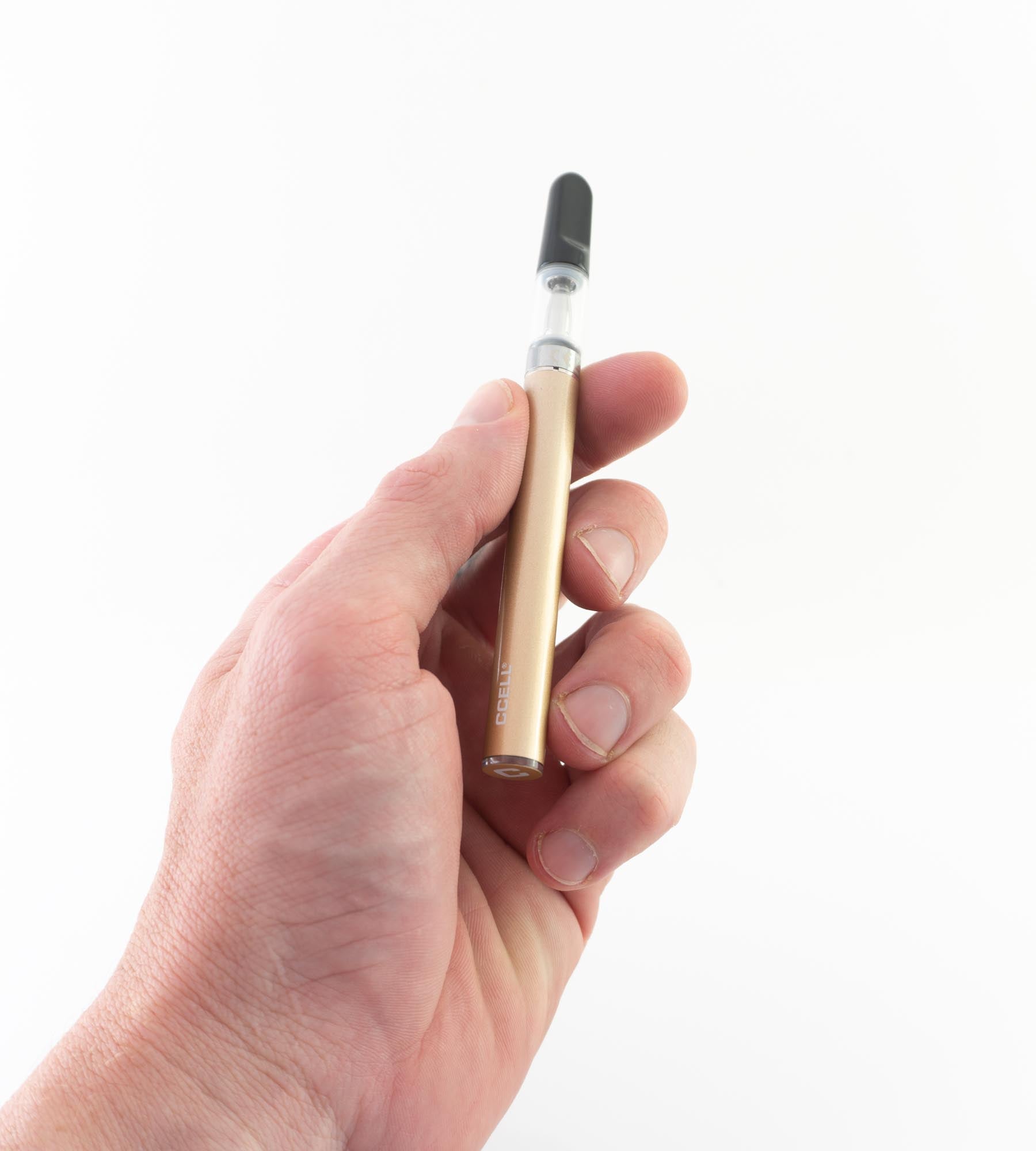 CCELL M3 vape pen in hand